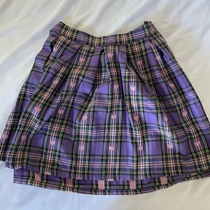 Hot Topic Plaid Skirt